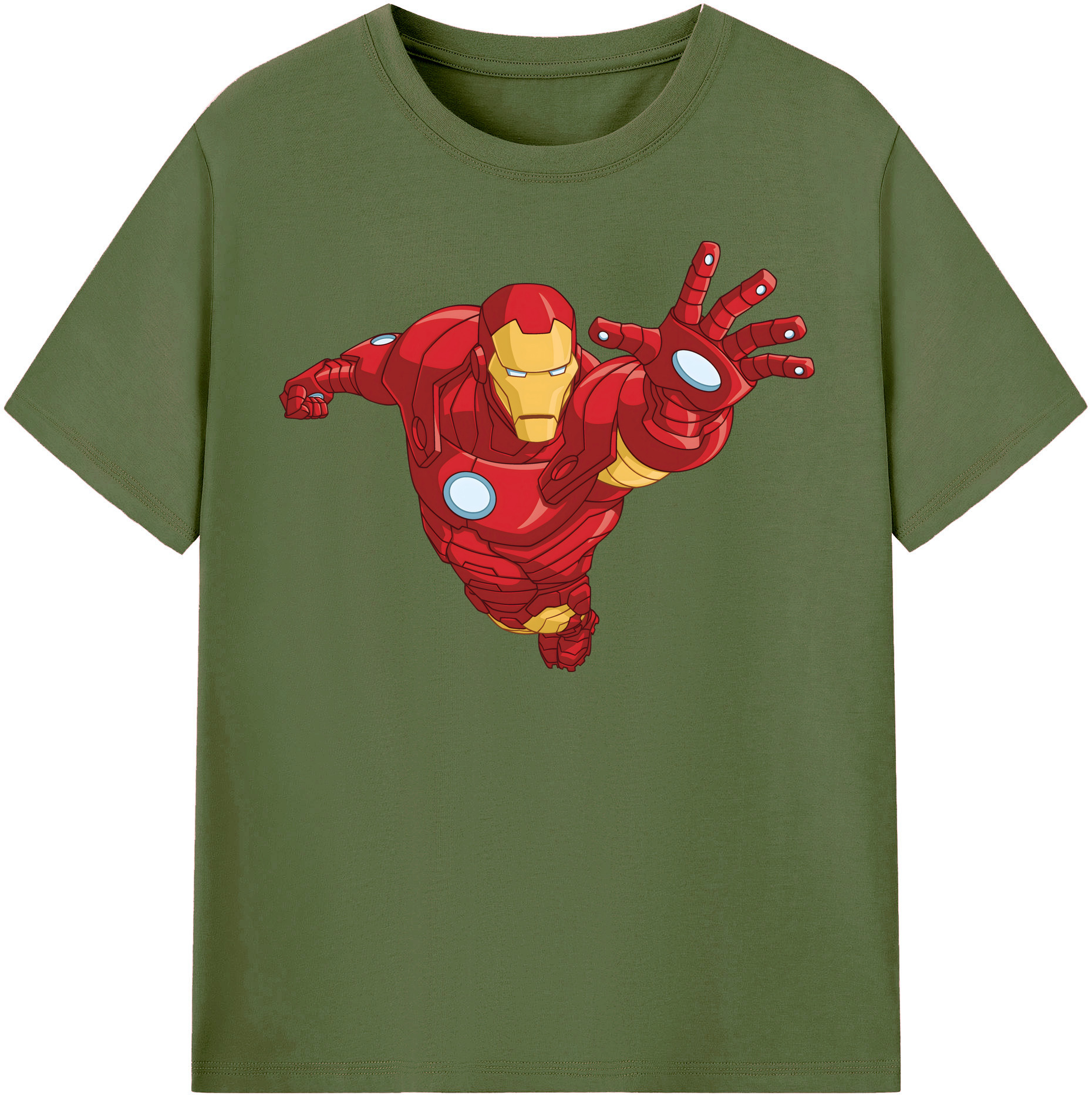 （画像用） アベンジャーズ The Avengers 綿100％半袖Tシャツ（フロントプリント）